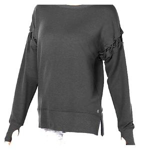 IDEOLOGY Sewn Sleeve Detail Pullover Hoodie NWOT